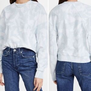 RAG & BONE Oasis City Blue Tie Dye Sweatshirt sz S